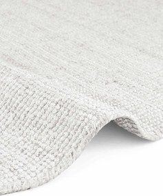 Jasnoszary okrągły dywan dwustronny tkany ręcznie z juty ø 160 cm Bouclé Jaipur – Hanse Home