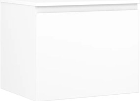 Mexen Orio szafka łazienkowa podumywalkowa 60 cm z blatem, 1 szuflada, biała mat - 91A10-06047-1-BFC01