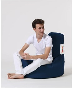 Ciemnoniebieski worek do siedzenia Lina – Floriane Garden