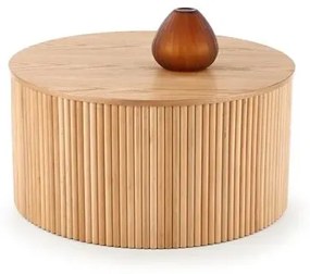 Stolik kawowy WOODY 80x80 naturalny HALMAR