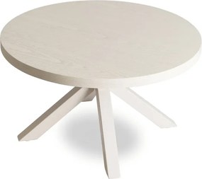 Stolik Kawowy LINCOLN 80 cm Beż/Kaszmir Japandi