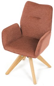 Krzesło do jadalni DCH-C2148 ORA2 z wodoodpornymmateriałem