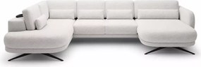Narożnik elektryczny Ilusio XL – designerski narożnik U z funkcją relax i elektrycznym siedziskiem
