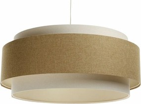 Lampa wisząca ERUTAN DUDU kremowa/żółta