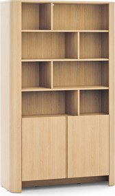 Nowoczesny regał do przechowywania dąb vicenza F4-Z48