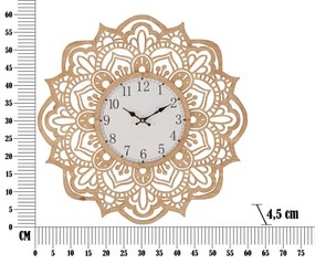 Zegar ścienny z koronkową tarczą, Ø 60 cm