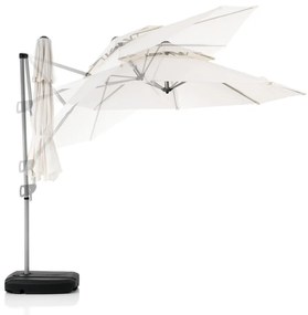 Biały parasol ogrodowy ø 350 cm Numana – Tomasucci