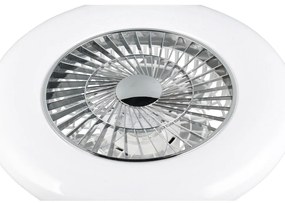 Lampa sufitowa w biało-srebrnym kolorze LED Visby – Trio