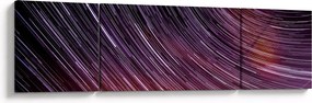Obraz rozmytych gwiazd na niebie (170x50 cm)
