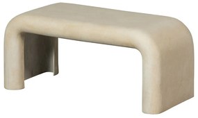 Kremowe stoliki w dekorze kamienia zestaw 2 szt. 42x92 cm Stani – WOOOD