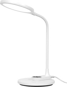 Biała regulowana lampka biurkowa LED / kinkiet - A681 A8-H21