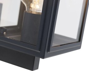 Inteligentna lampa ścienna szara w komplecie z inteligentną żarówką G95 - Sutton Up