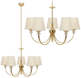 Lampa Wisząca z Kryształami APP1014-5CP