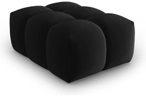 OUTLET Pufa Welurowa kostka czarna 85x60x40 CXL by Christian Lacroix - Lorella