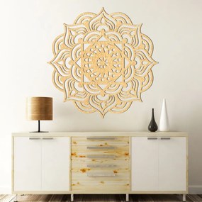 Drewniana mandala ścienna | ROMANCE