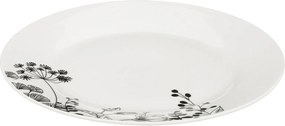 Porcelanowa zastawa dla 6 osób WHITE FLORAL, 18 elementów