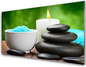 Szkło nad Blatem Relaksująca Kompozycja z Solą