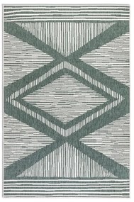 Zielono-kremowy dywan odpowiedni na zewnątrz 160x230 cm Gemini – Elle Decoration