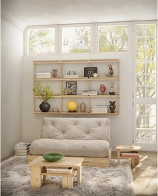 Brązowy stolik z litego drewna sosnowego 45x68 cm Japan – Karup Design