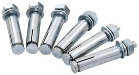 Metalowa półka ścienna Grando 3X - srebrna