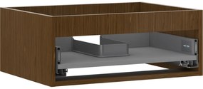 Mexen Box-A korpus szafki podumywalkowej 60 cm, 1 szuflada, orzech - 91AX0-0600-235-1-86