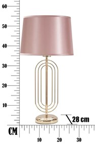 Lampa stołowa KRISTA, 55 cm