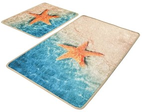 Dywaniki łazienkowe zestaw 2 szt. 60x100 cm Stella – Foutastic