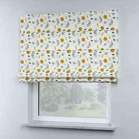 Żółto-biała roleta dziecięca 170x100 cm Magic – Yellow Tipi