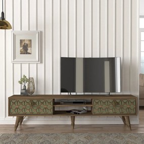 Stolik pod telewizor Valente Walnut