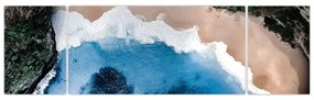 Obraz plaży Nusa Penida, Indonezja (170x50 cm)