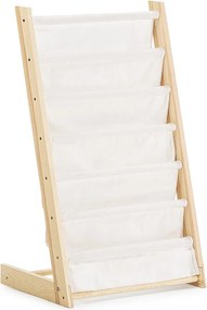 Kolumna na czasopisma Rui z tkaniny i drewna z 6 sekcjami.