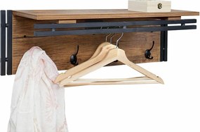 Wieszak ścienny MCW-A27 o strukturze 3D,  Wygląd dzikiego dębu