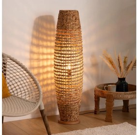 Atmosphera - Lampa podłogowa SAND 1xE27/40W/230V buk/hiacynt wodny