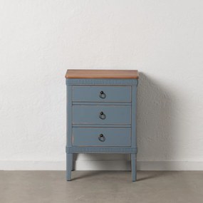 Niebieska szafka nocna Shabby – Ixia