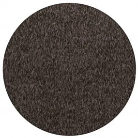 Dywan wykładzinowy na filcu Nizza brązowy melanż koło 160 cm x 160 cm