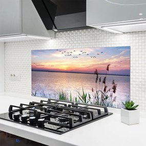 Panel Szklany Niebiański Spokój nad Morzem