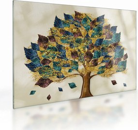 Obraz na szkle - Drzewo ozdobne (70x50 cm)