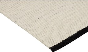 Beżowy wełniany dywan tkany ręcznie 200x300 cm Mavi – noo.ma