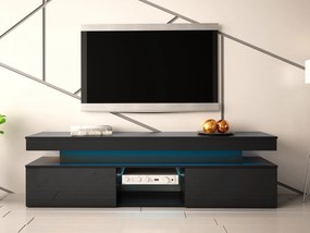 Szafka RTV Lestirola 2D 190 z oświetleniem LED