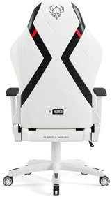 Fotel gamingowy Diablo X-Horn 2.0 King Size, biało-czarny