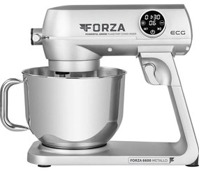 ECG Forza 6600 robot kuchenny Metallo Argento