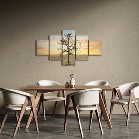 Obraz - Drzewo na pustyni (125x70 cm)