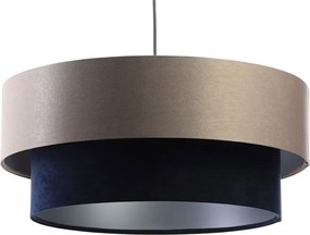 Lampa wisząca z satynowo-welurowym abażurem - S426 G4-M47