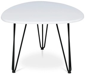Stolik pomocniczy 120 x 67 cm, biały