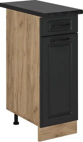 Szafka dolna do kuchni antracytowy domek wiejski 30x60x81.6 r-line