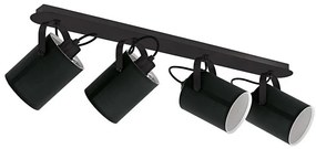 Eglo 33648 - Oświetlenie punktowe VILLABATE 4xE27/10W/230V