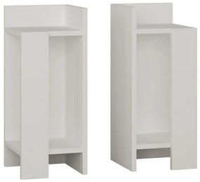 Stolik nocny Elos White, 2 szt.