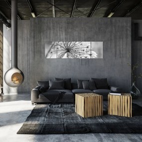 Obraz - Kwiat w zimie (170x50 cm)