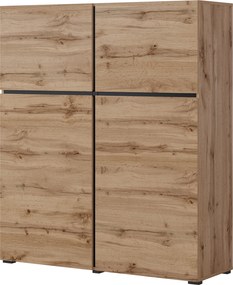 Komoda INCROCIO 119 cm do Salonu Sypialni Dąb wotan