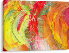 Obraz abstrakcji - malarstwo (70x50 cm)